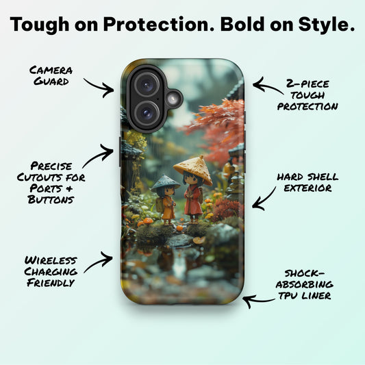 Bridge of Blossoms - Ninja Case for iPhone
