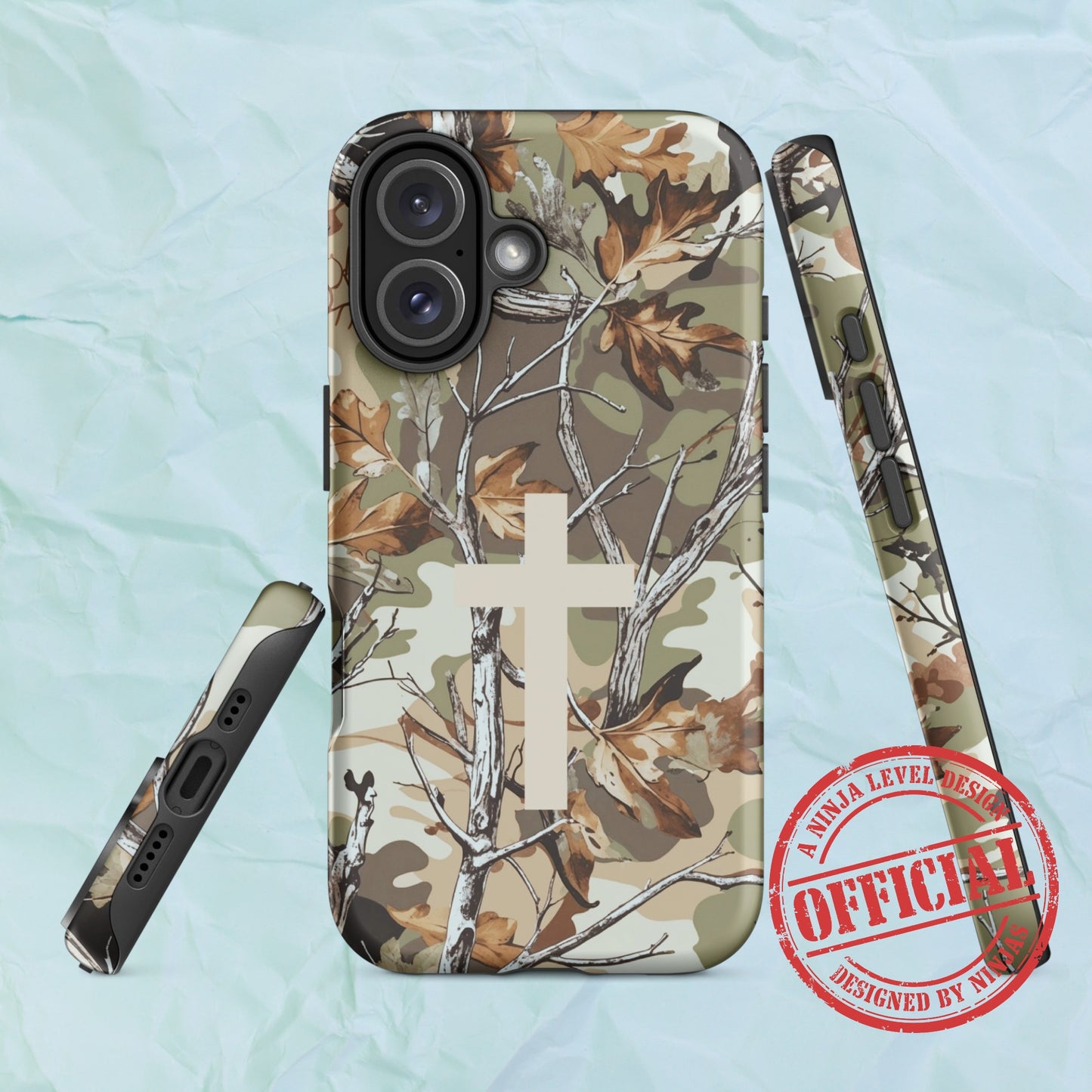 Camo Cross Fade – Ninja Case™ for iPhone