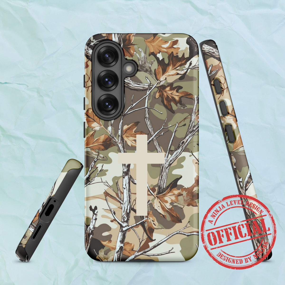 Camo Cross Fade - Ninja Case for Samsung Galaxy
