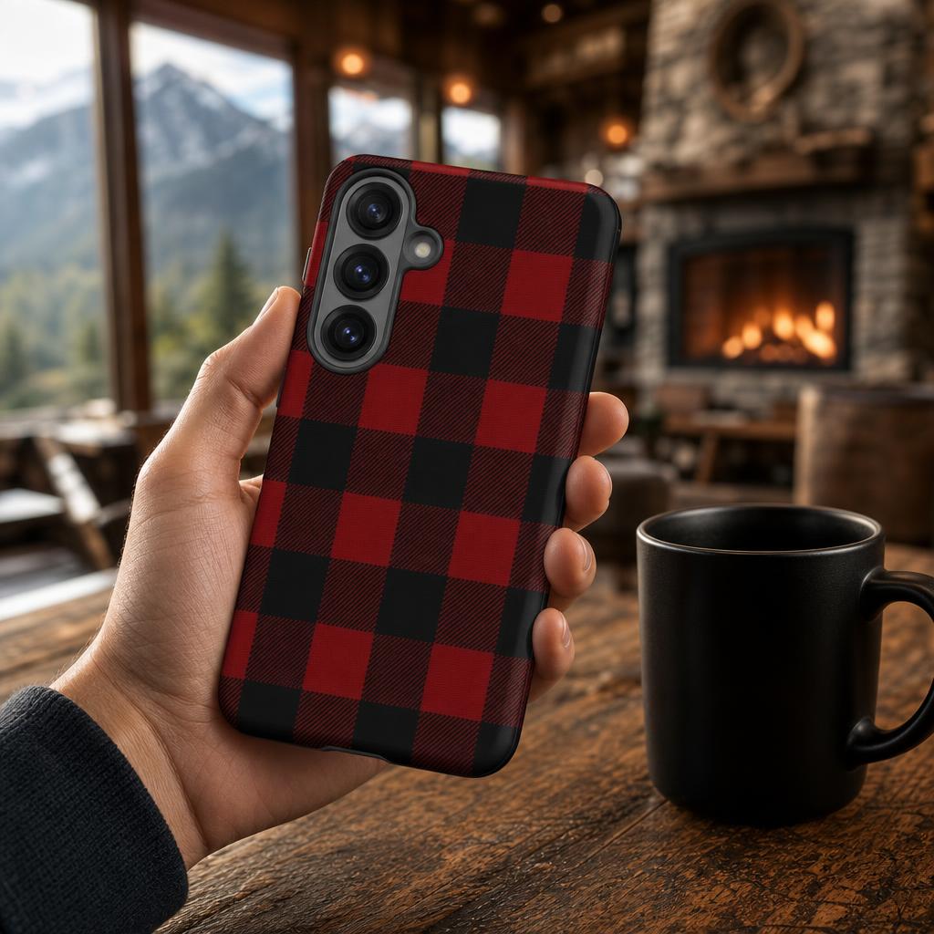 Classic Red Flannel - Ninja Case™ for Samsung Galaxy