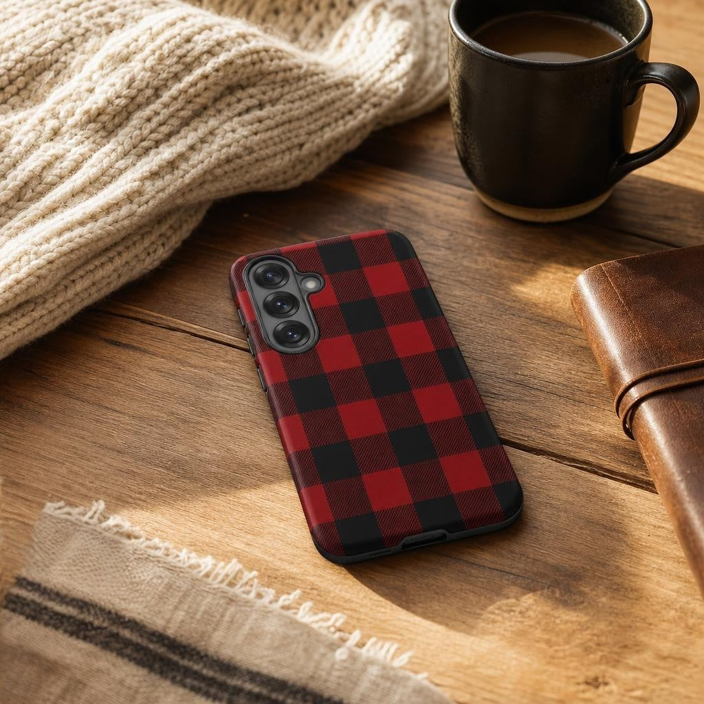 Classic Red Flannel - Ninja Case™ for Samsung Galaxy