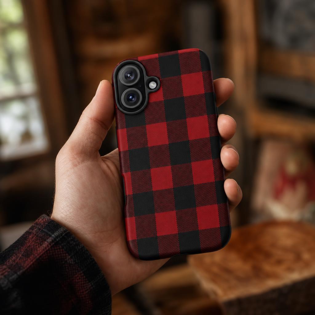 Classic Red Flannel - Ninja Case™ for iPhone