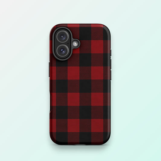 Classic Red Flannel - Ninja Case™ for iPhone