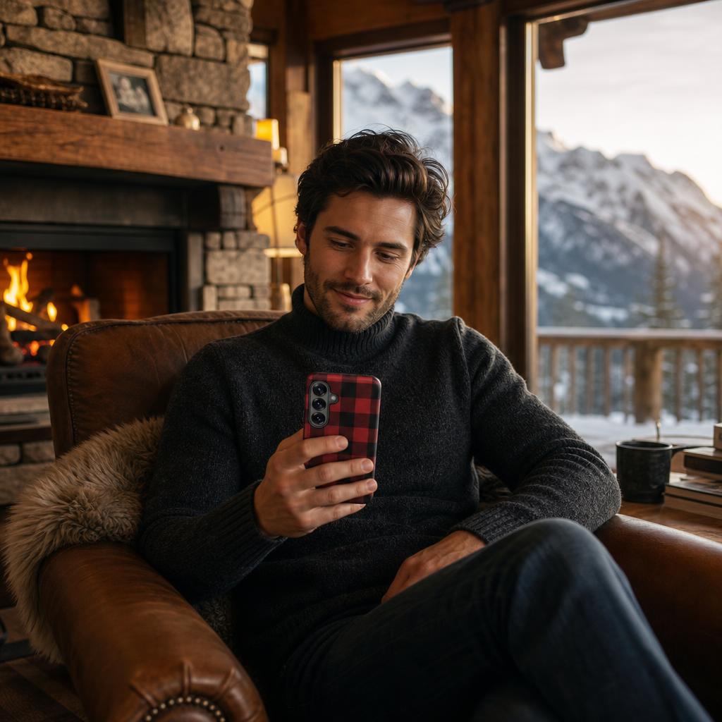 Classic Red Flannel - Ninja Case™ for Samsung Galaxy