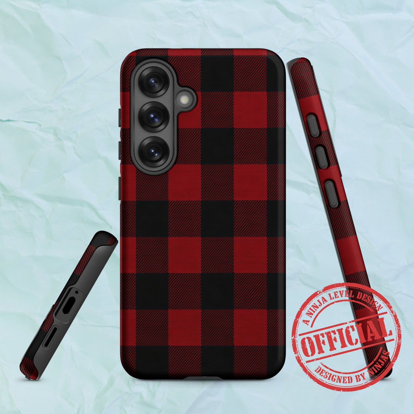 Classic Red Flannel - Ninja Case™ for Samsung Galaxy