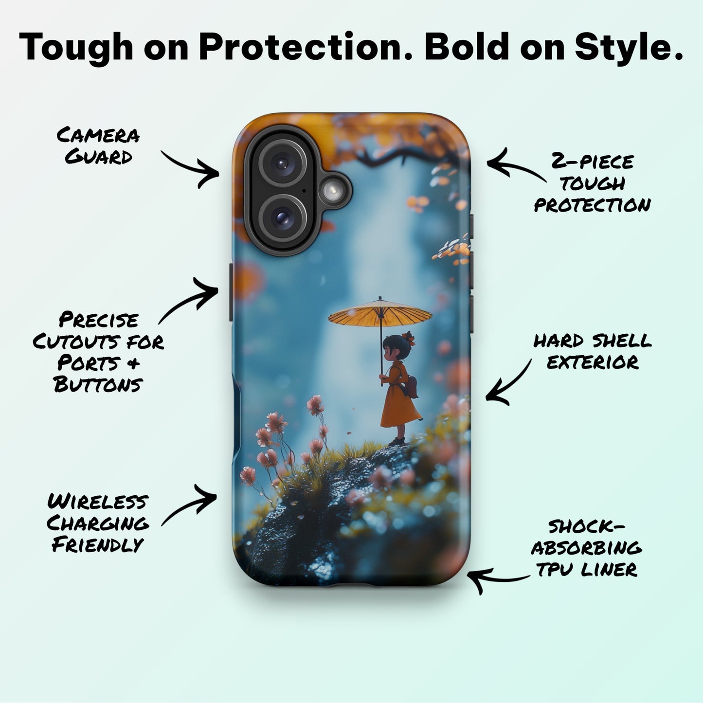 Cliffside Daydream - Ninja Case for iPhone