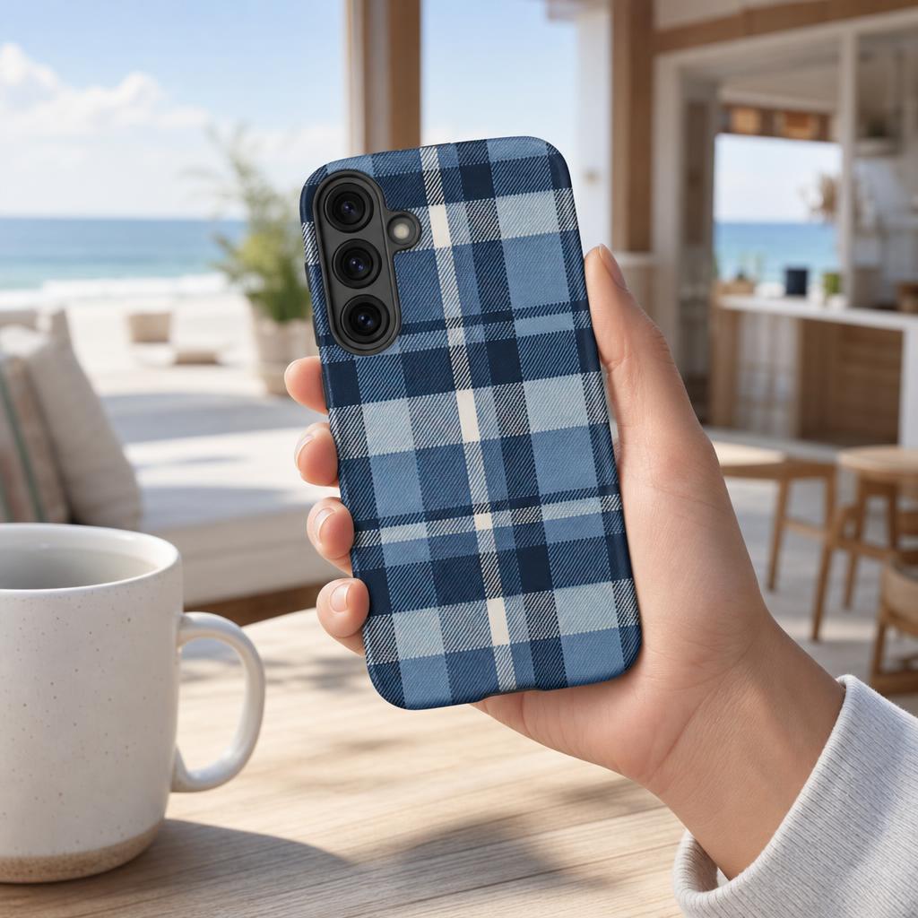Coastal Check - Ninja Case™ for Samsung Galaxy