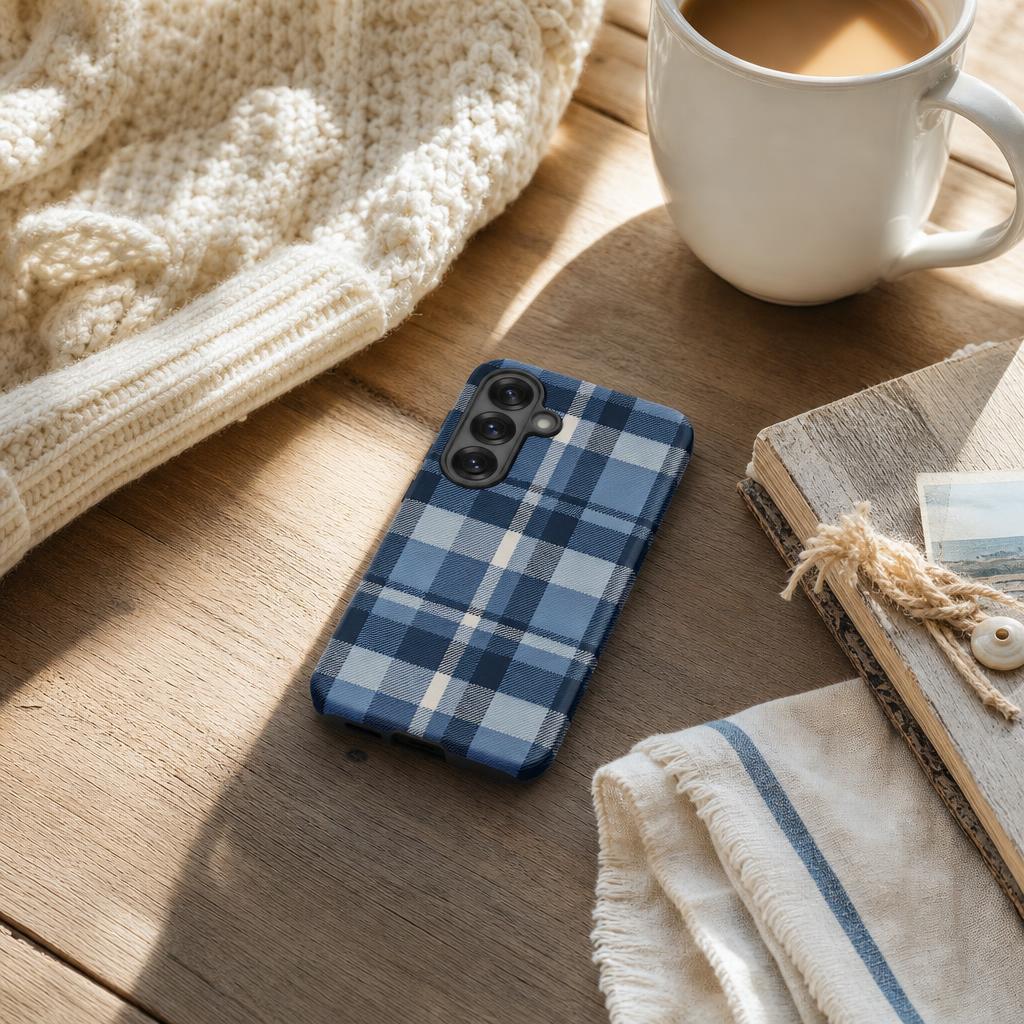 Coastal Check - Ninja Case™ for Samsung Galaxy