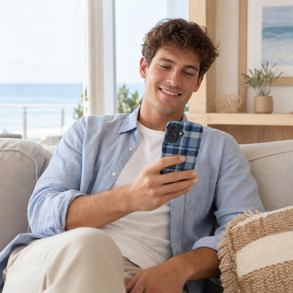 Coastal Check - Ninja Case™ for iPhone