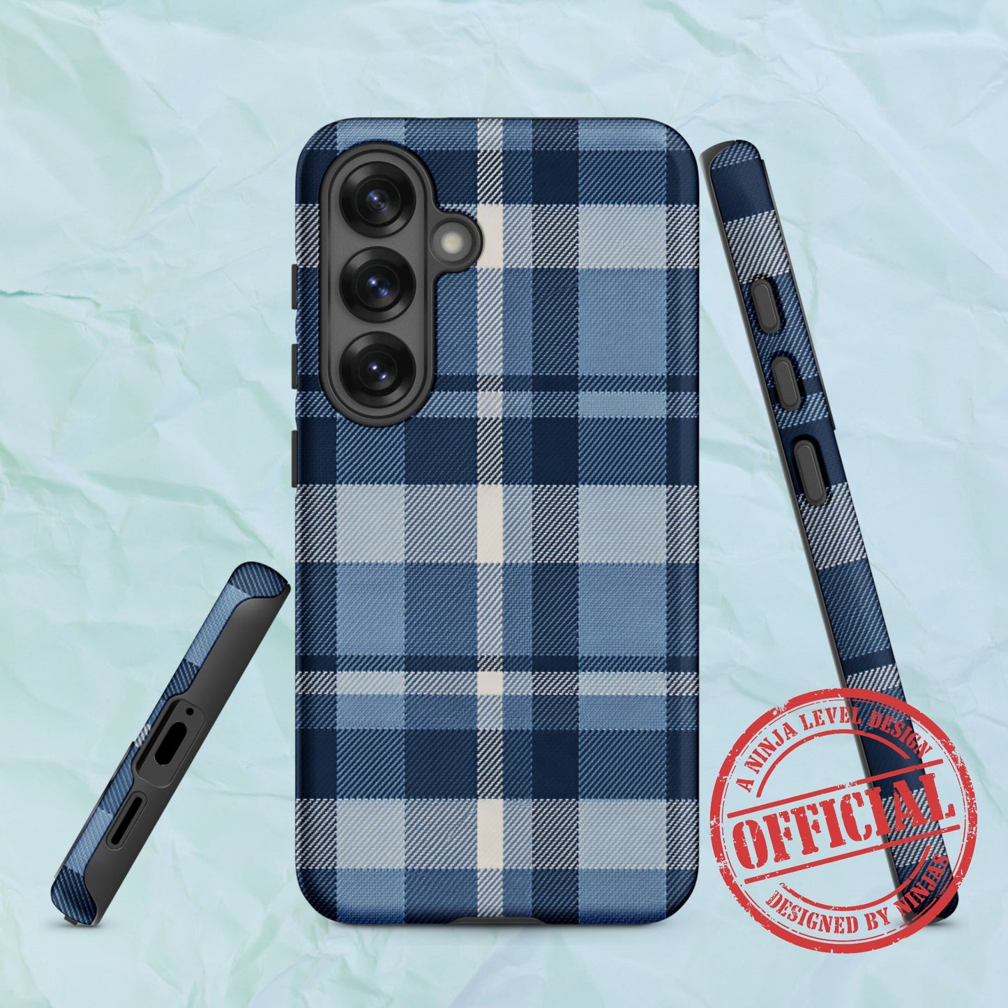 Coastal Check - Ninja Case™ for Samsung Galaxy