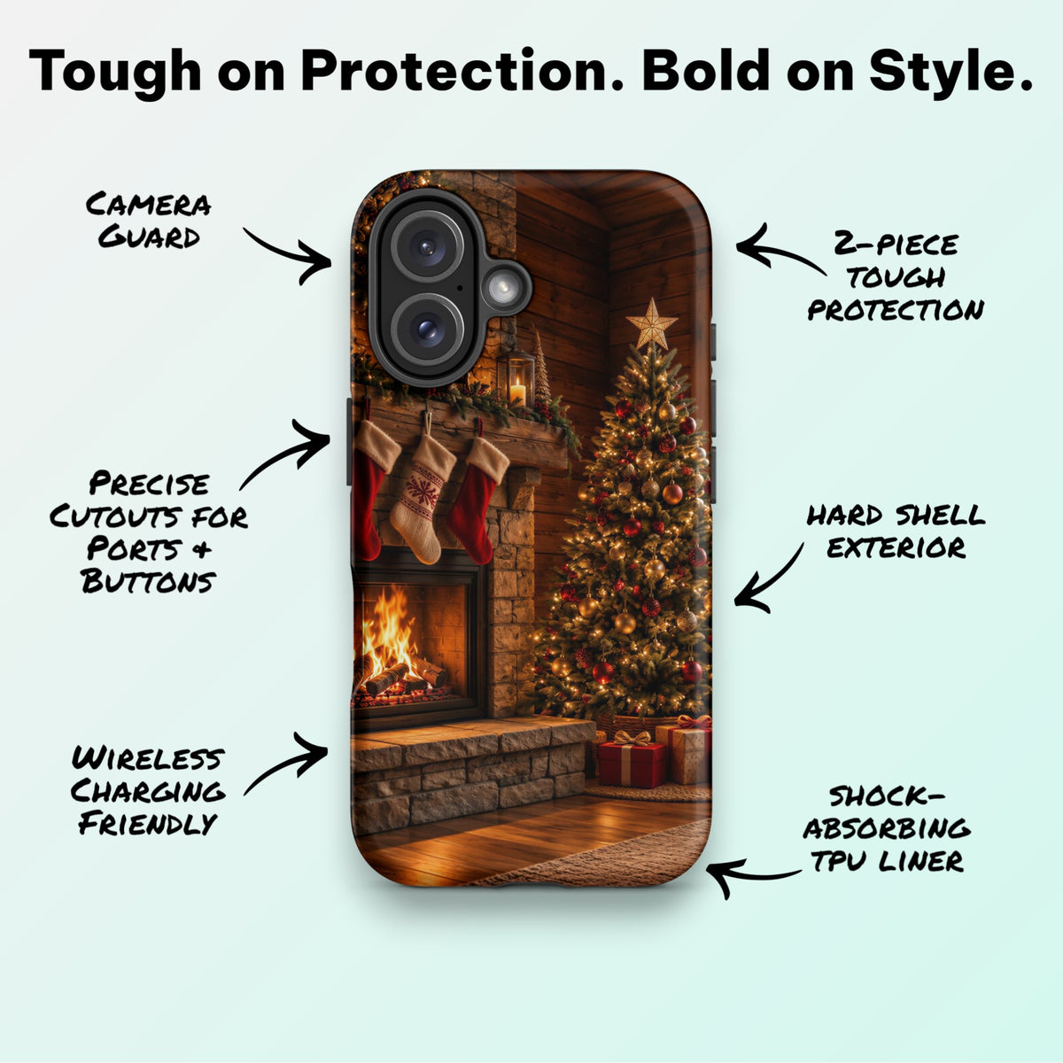 Cozy Christmas - Ninja Case for iPhone