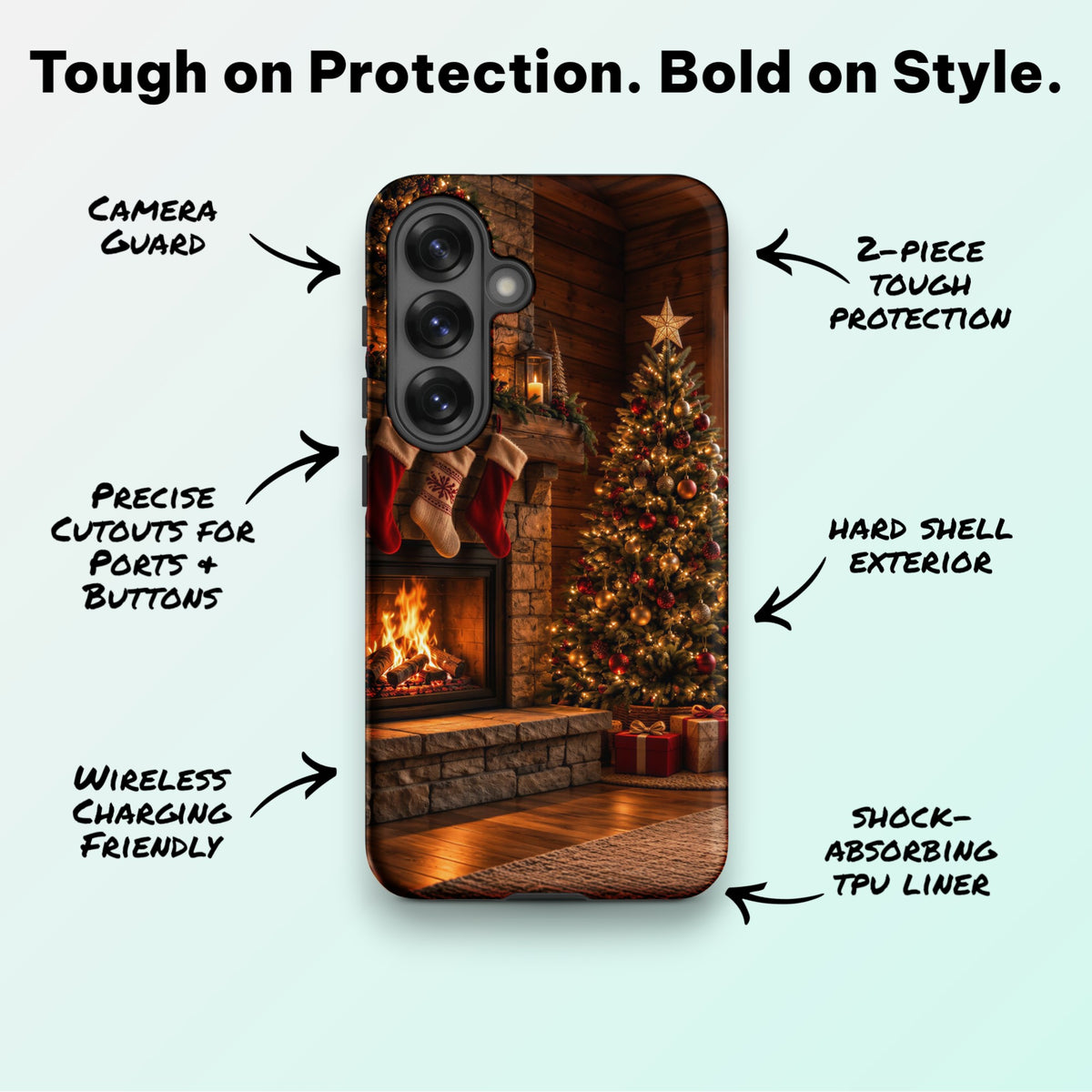 Cozy Christmas - Ninja Case for Samsung Galaxy
