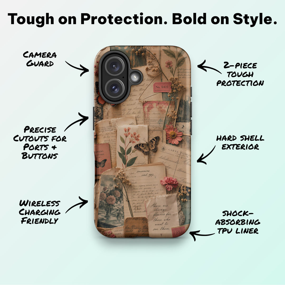 Dear Diary Butterfly Effect - Ninja Case for iPhone