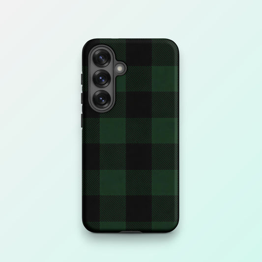Forest Green Flannel - Ninja Case™ for Samsung Galaxy