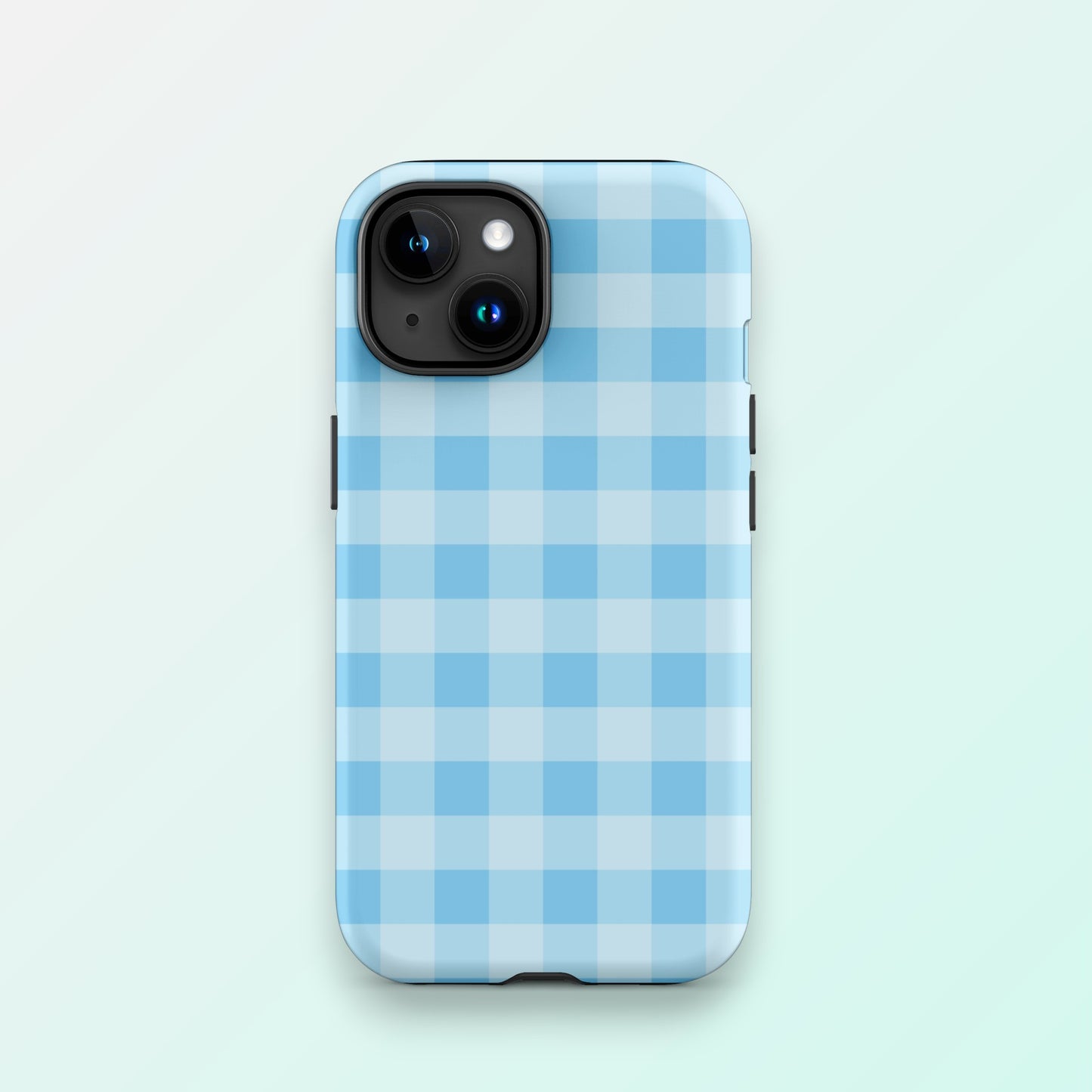 Fresh Gingham Blue Ninja Case™ for iPhone