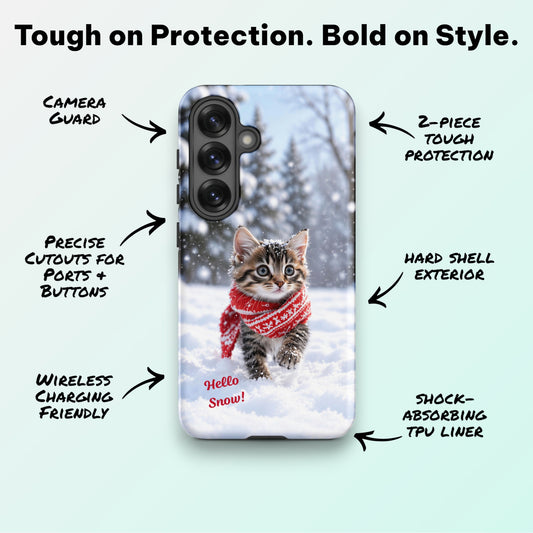 Hello Snow - Ninja Case for Samsung Galaxy