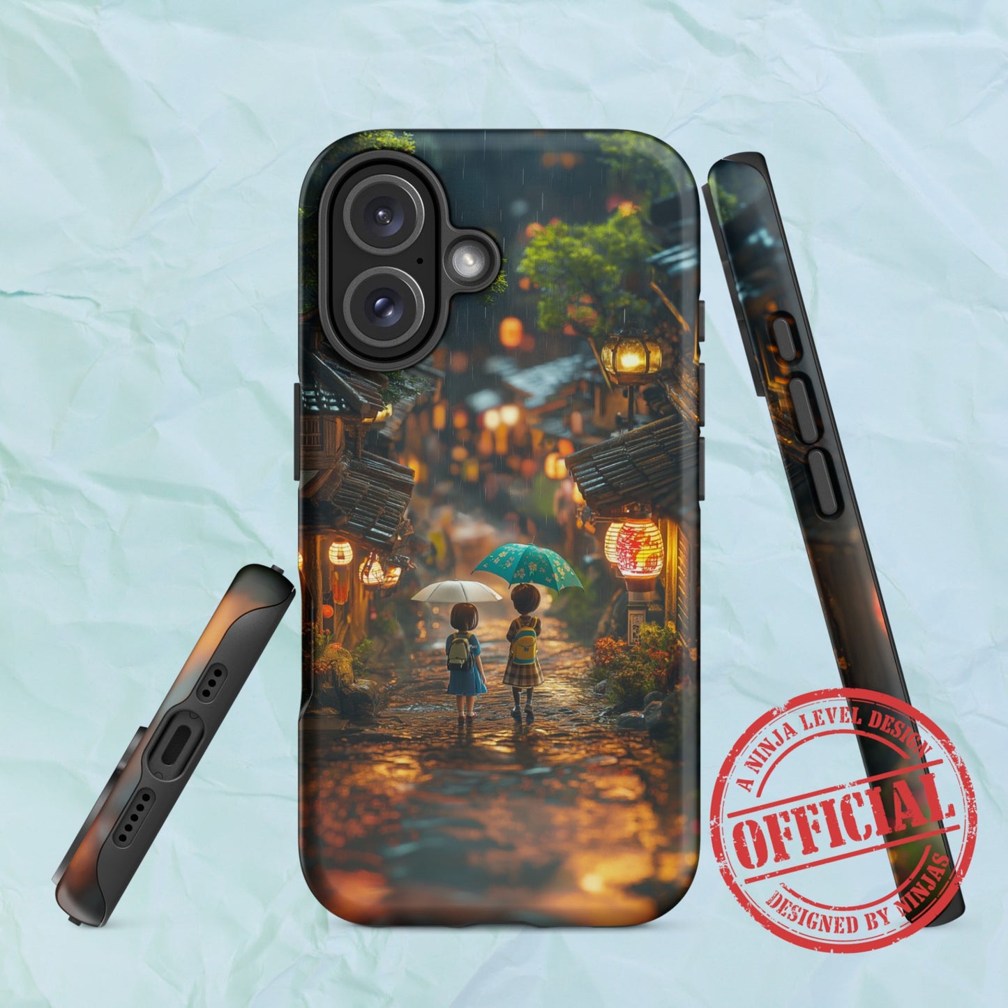 Lantern Lane Stroll - Ninja Case for iPhone