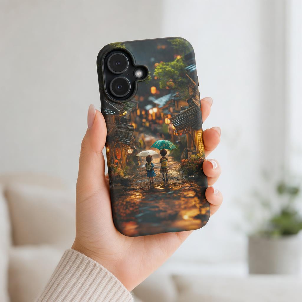 Lantern Lane Stroll - Ninja Case for iPhone