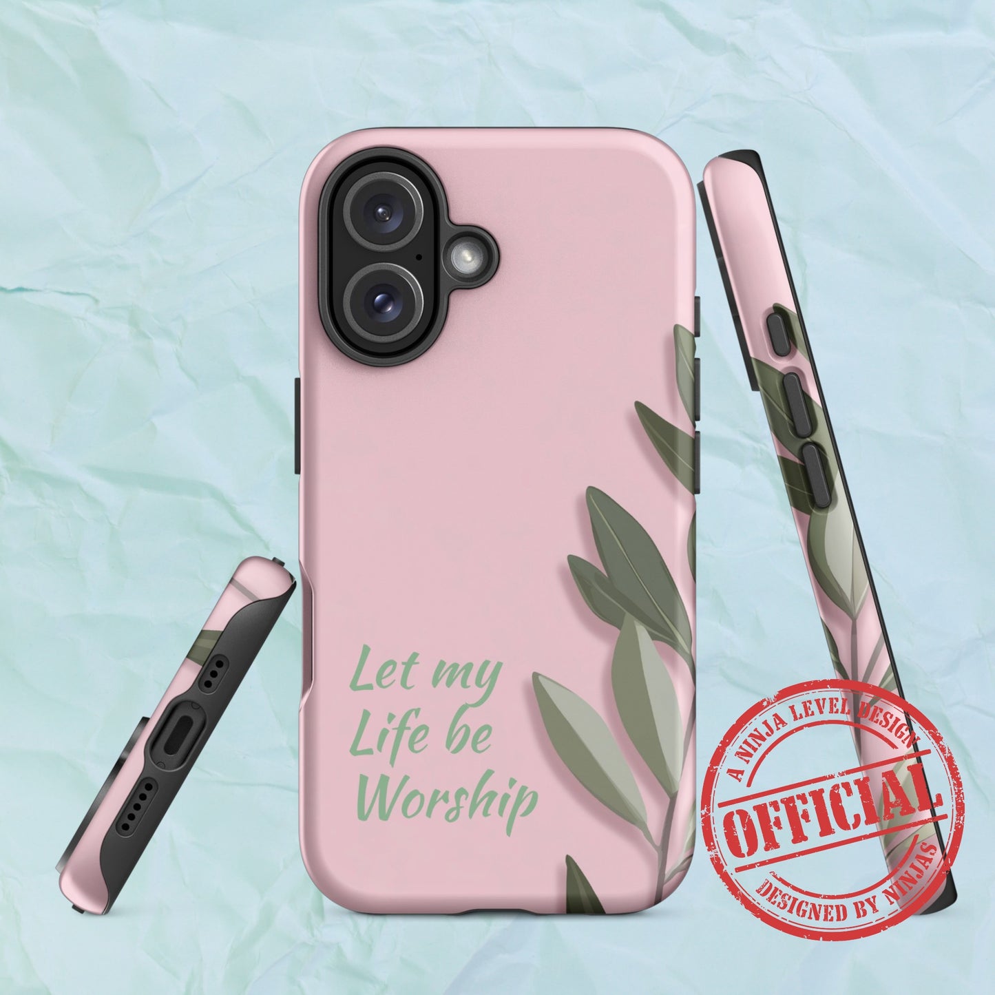 Made to Worship: Blush Edition – Ninja Case™ for iPhone