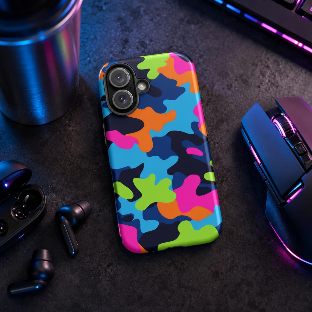 Neon Camo – Ninja Case™ for iPhone