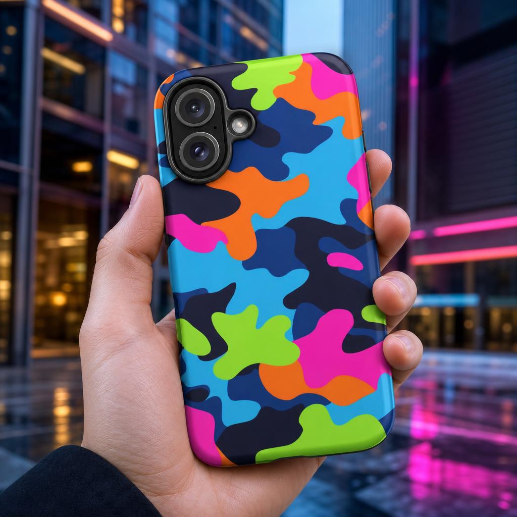 Neon Camo – Ninja Case™ for iPhone