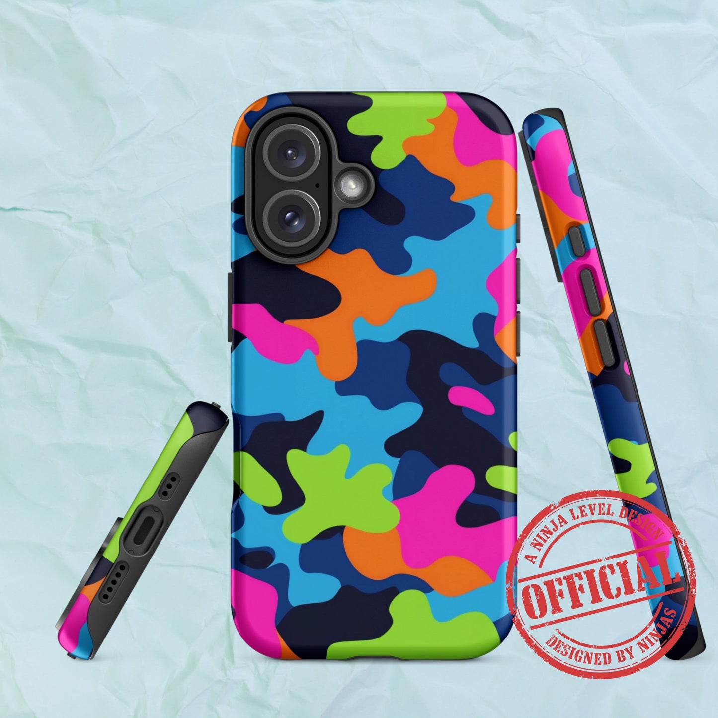 Neon Camo – Ninja Case™ for iPhone