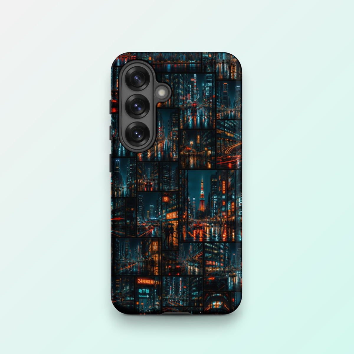 Neon Gridlock - Ninja Case for Samsung Galaxy