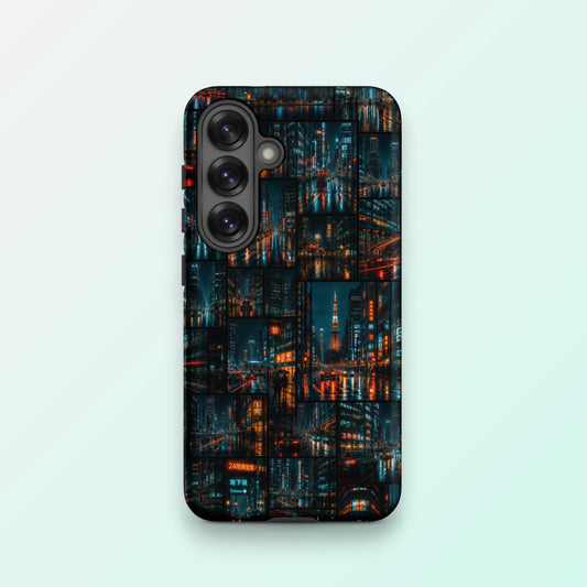 Neon Gridlock - Ninja Case for Samsung Galaxy