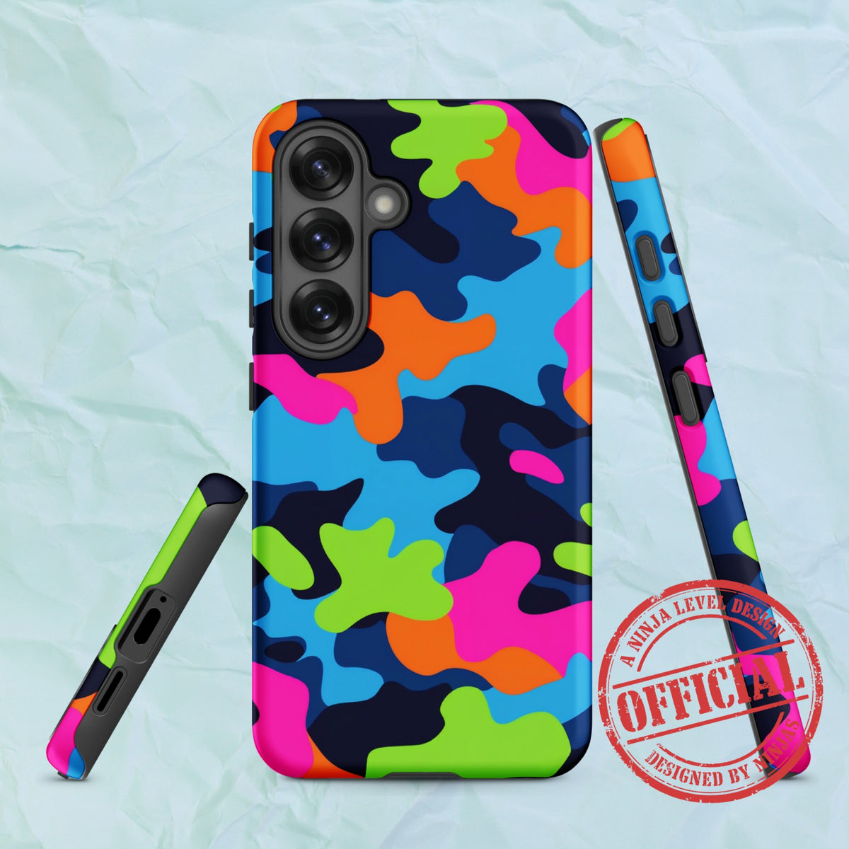 Neon Camo - Ninja Case for Samsung Galaxy