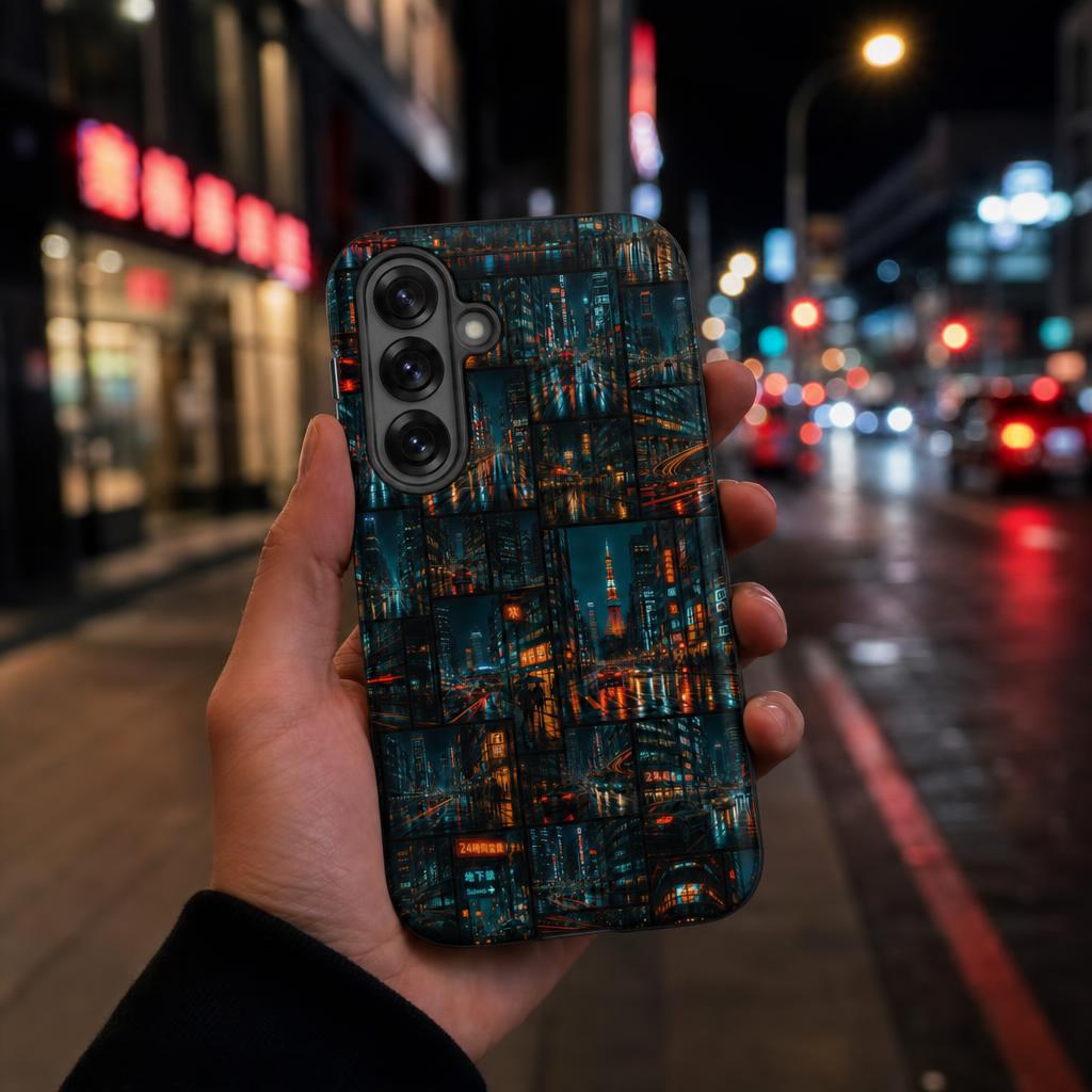 Neon Gridlock - Ninja Case for Samsung Galaxy