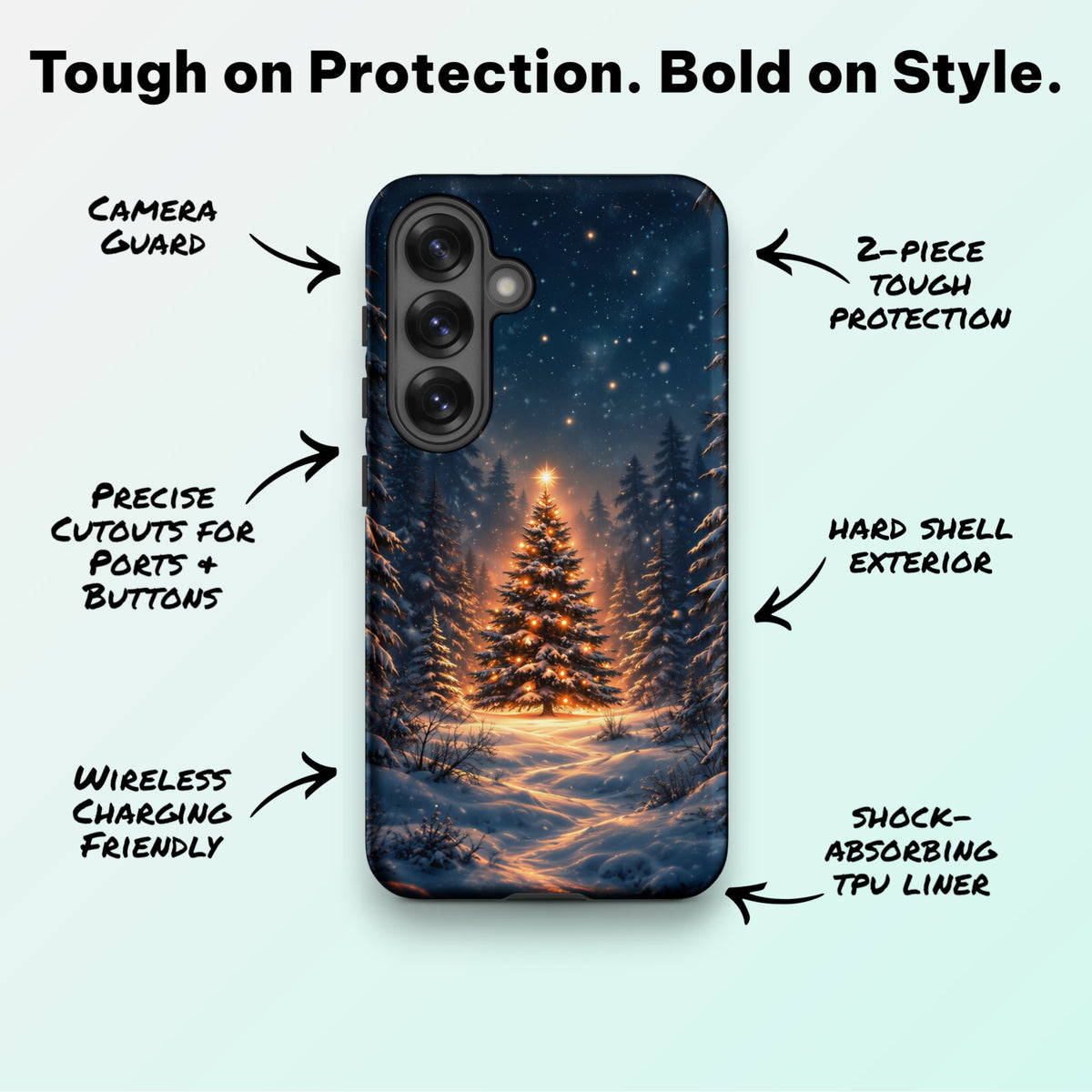 Oh Christmas Tree - Ninja Case for Samsung Galaxy