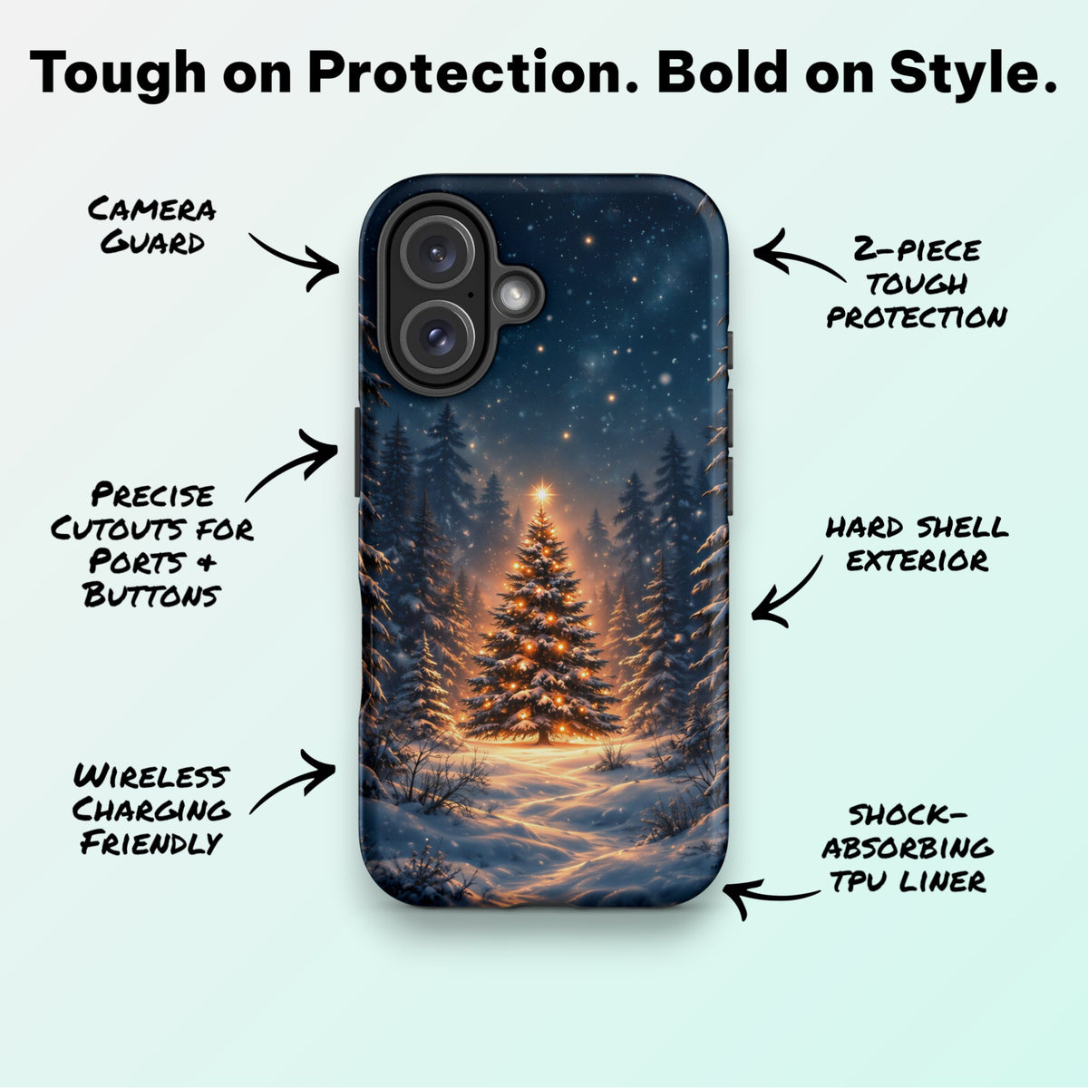 Oh Christmas Tree - Ninja Case for iPhone