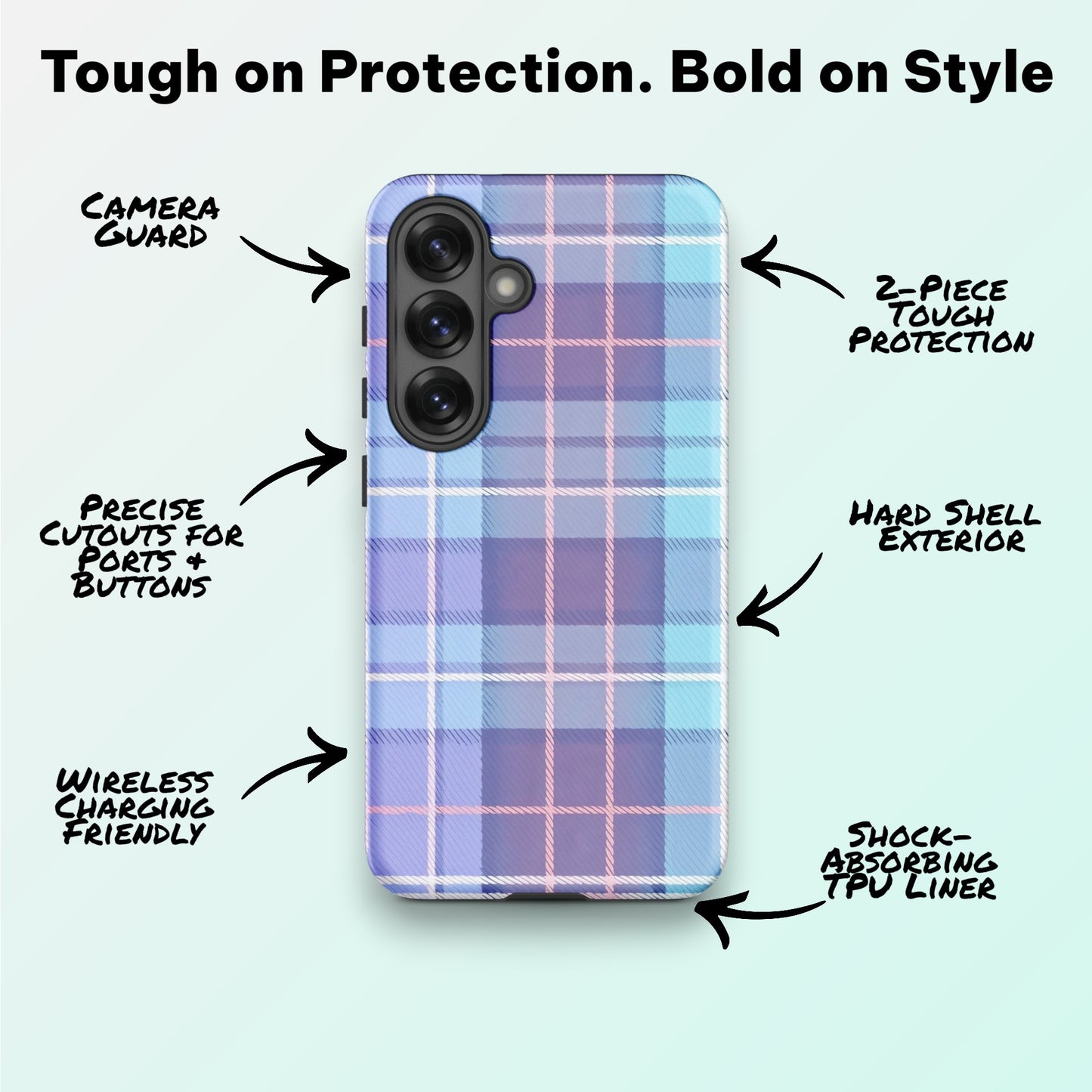Plaid About You - Ninja Case™ for Samsung Galaxy