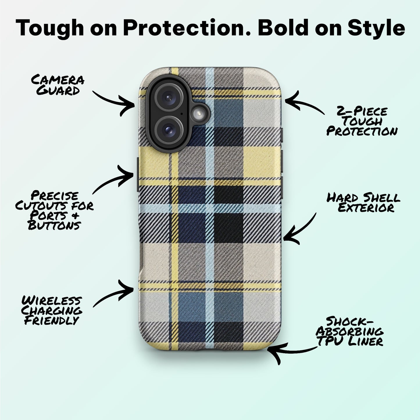 Preppy Pressure - Ninja Case™ for iPhone