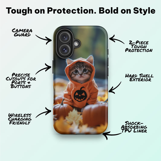 Purranormal Pumpkin - Ninja Case™ for iPhone