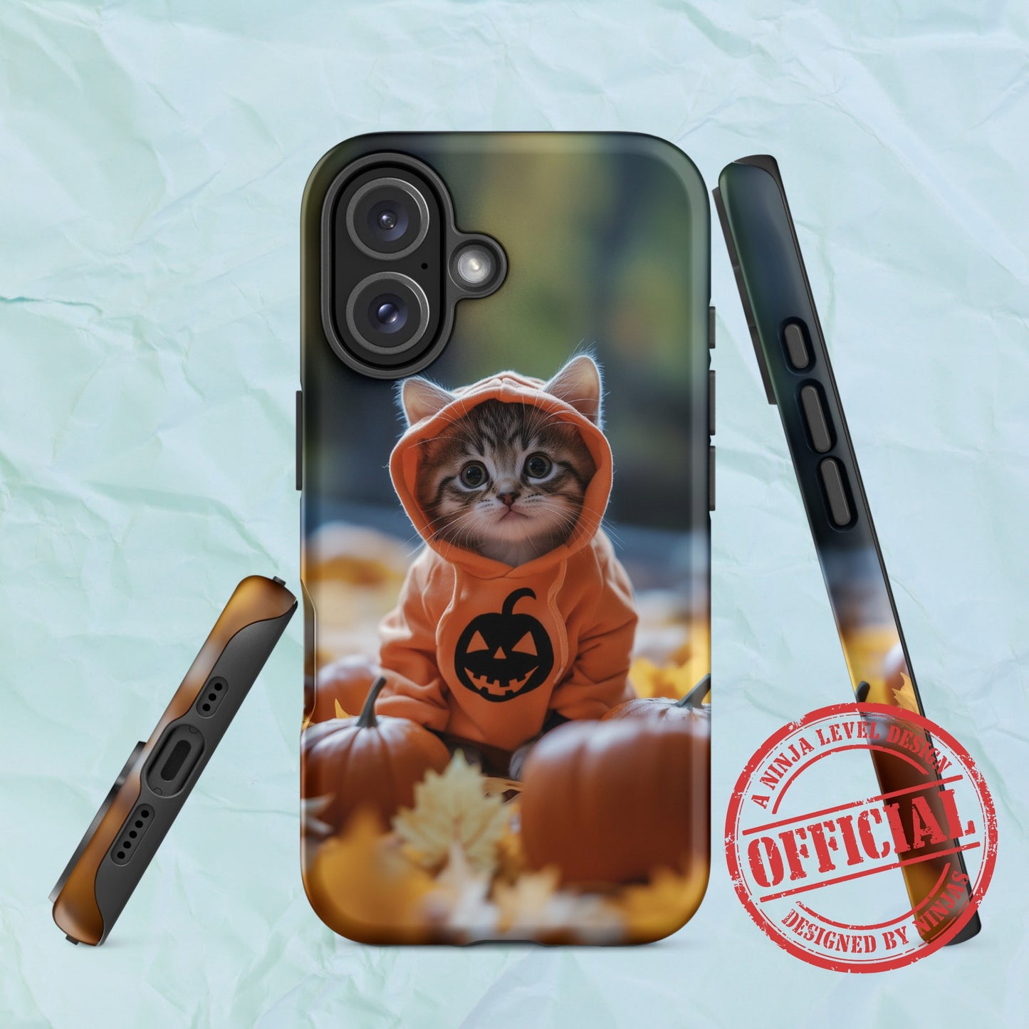 Purranormal Pumpkin - Ninja Case™ for iPhone