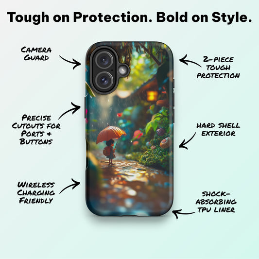 Raindrop Retreat - Ninja Case for iPhone
