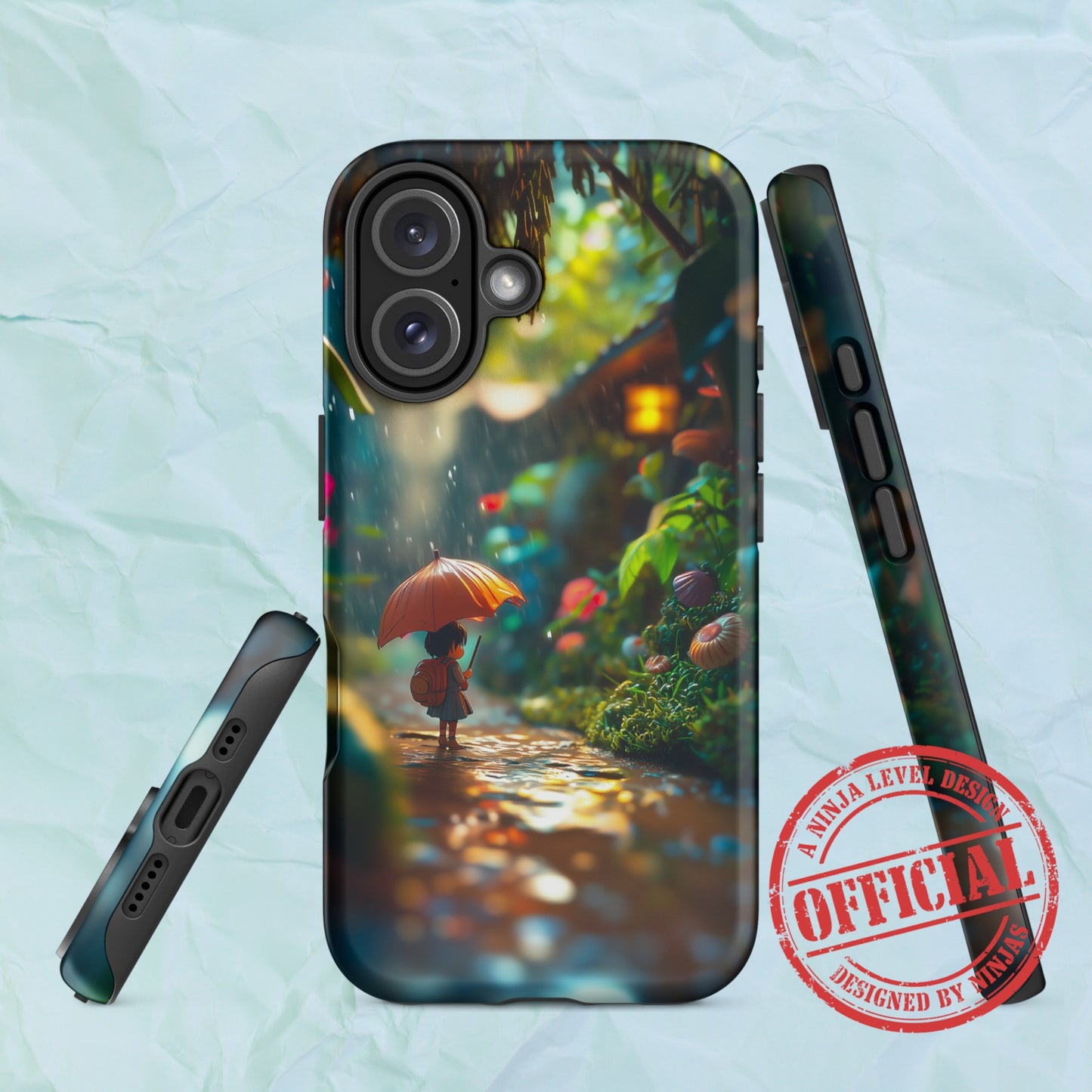 Raindrop Retreat - Ninja Case for iPhone