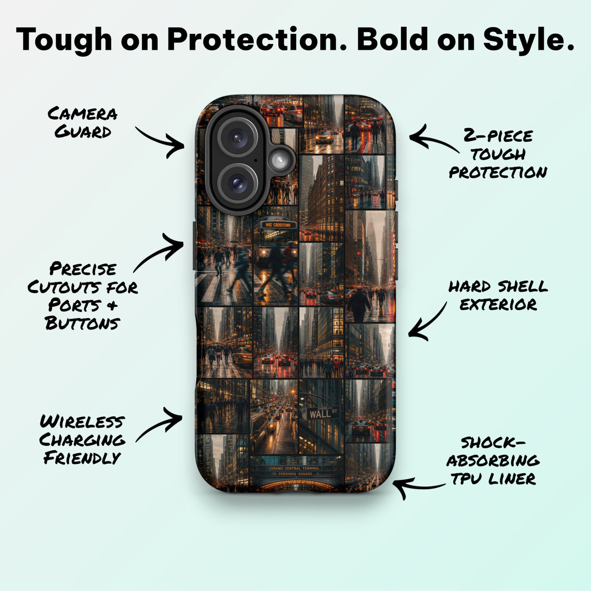 Rush Hour Reverie - Ninja Case for iPhone