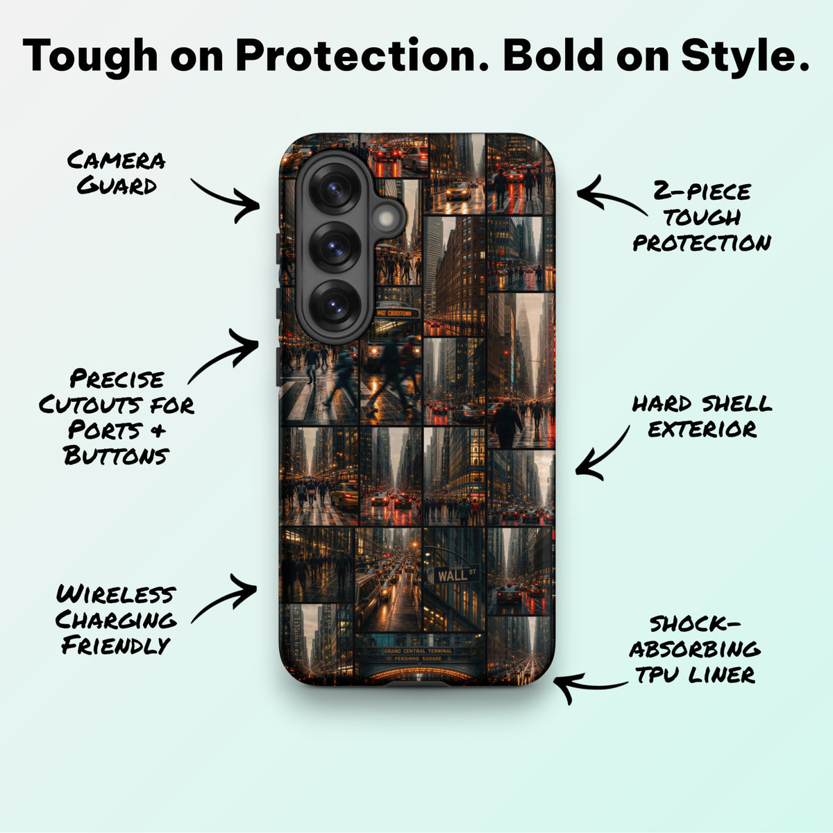 Rush Hour Reverie - Ninja Case for Samsung Galaxy