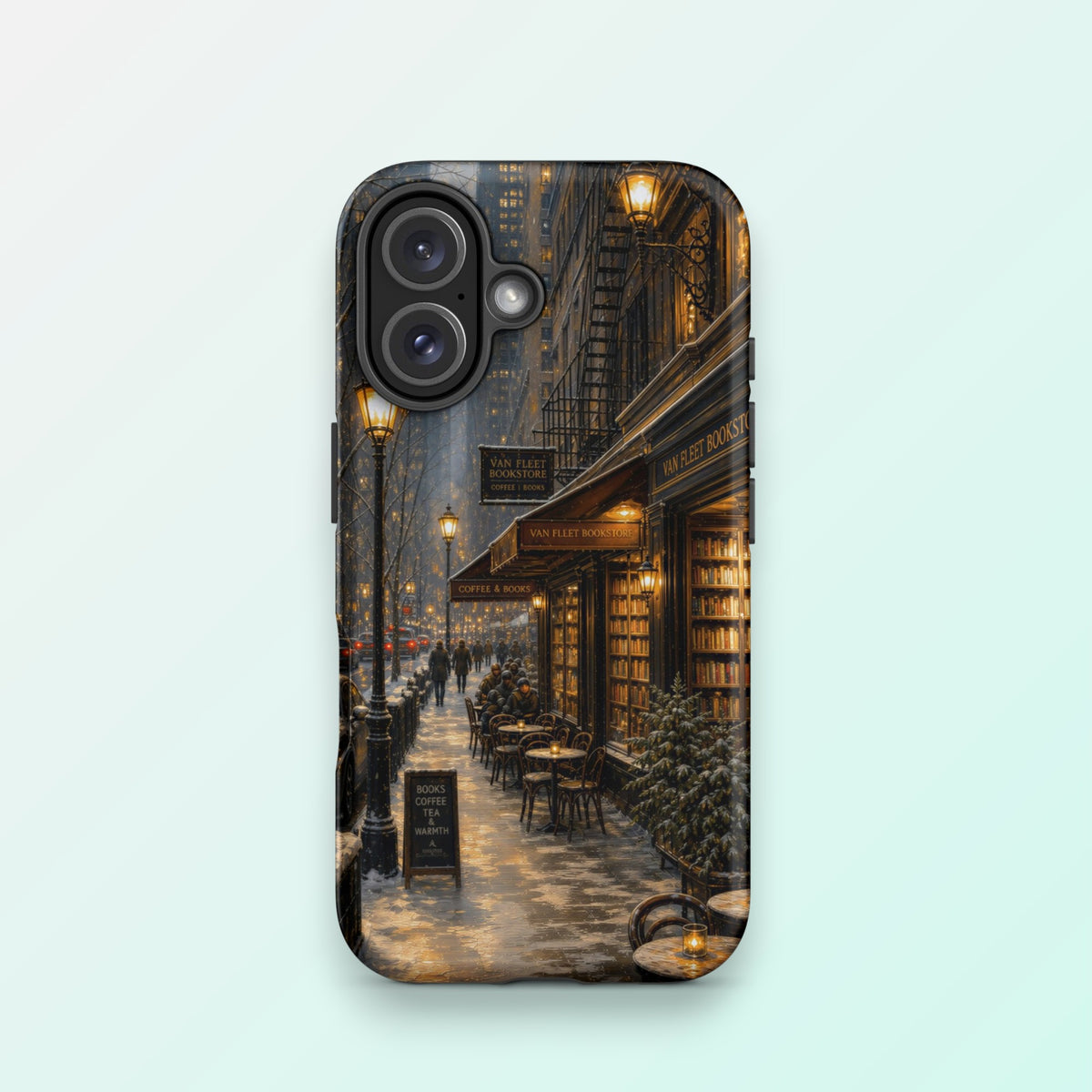 Snow Day Cafe - Ninja Case for iPhone