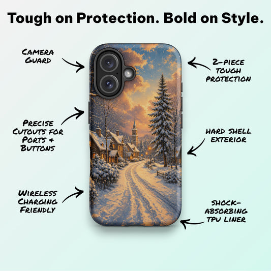 Snow Place Like Home - Ninja Case for iPhone