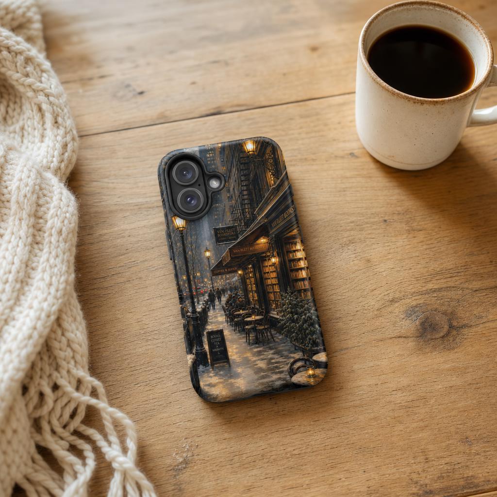 Snow Day Cafe - Ninja Case for iPhone