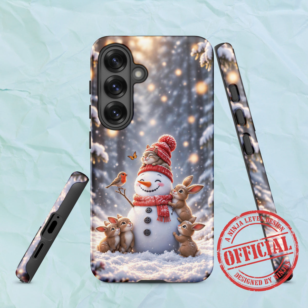 Snowman and Friends - Ninja Case for Samsung Galaxy