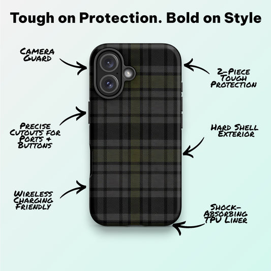 Tactical Charcoal - Ninja Case™ for iPhone