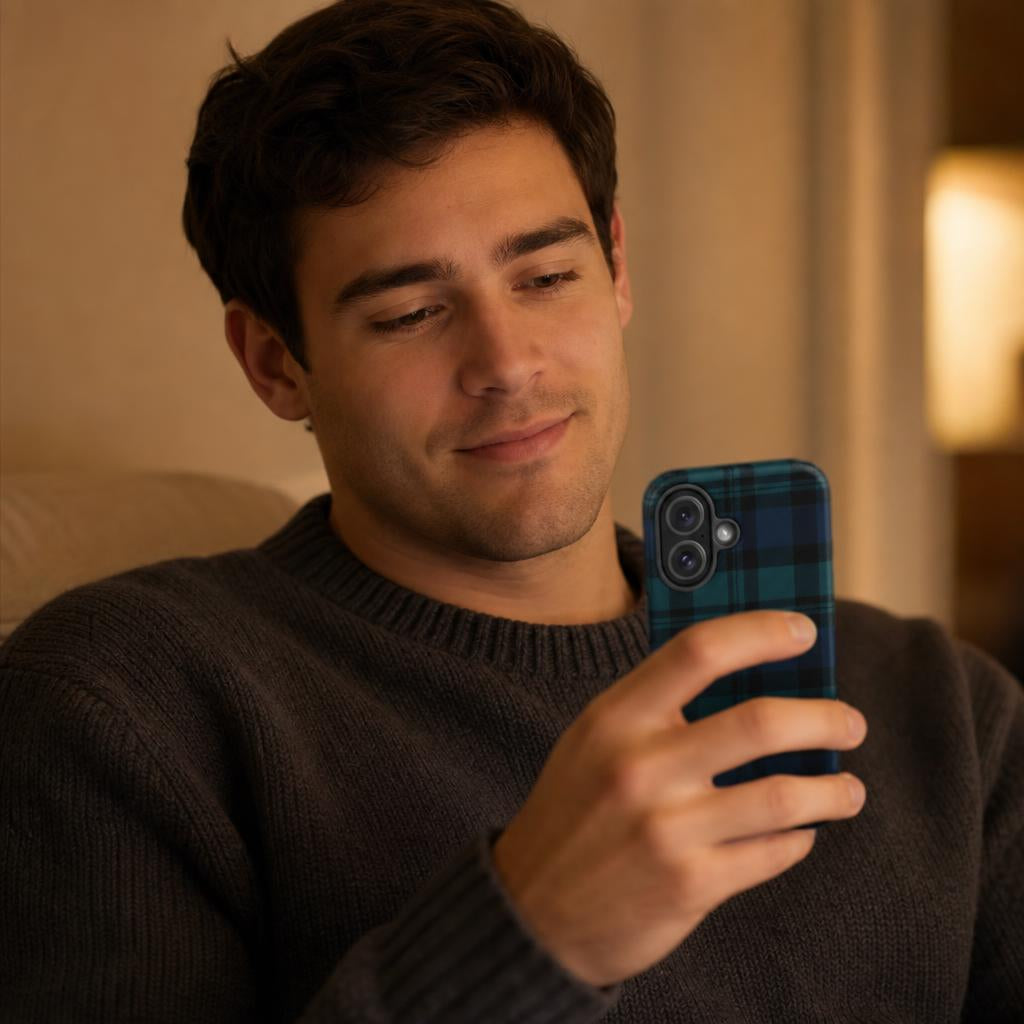 Teal Nights - Ninja Case™ for iPhone