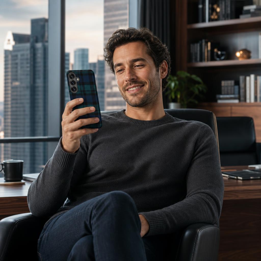 Teal Nights - Ninja Case™ for Samsung Galaxy