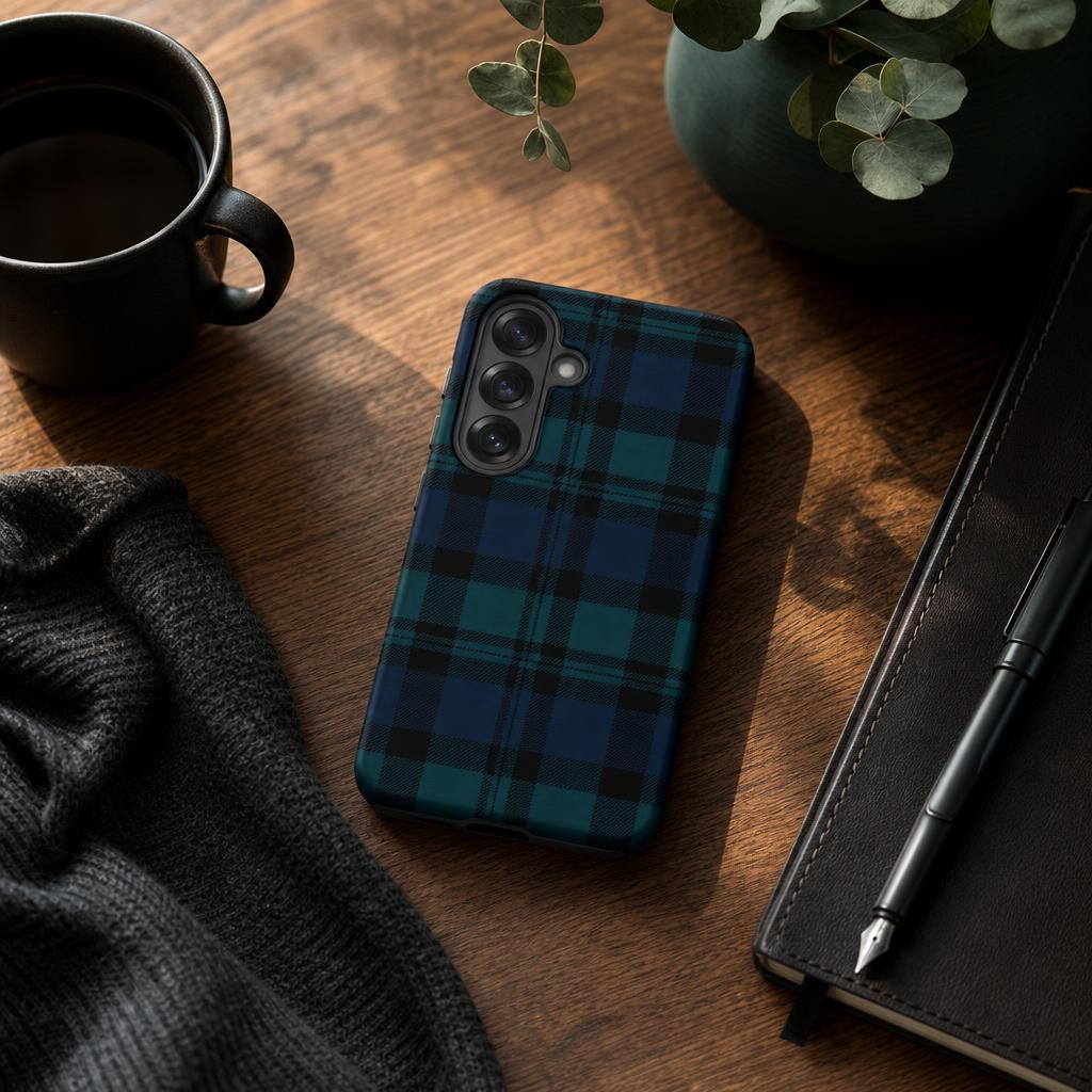 Teal Nights - Ninja Case™ for Samsung Galaxy