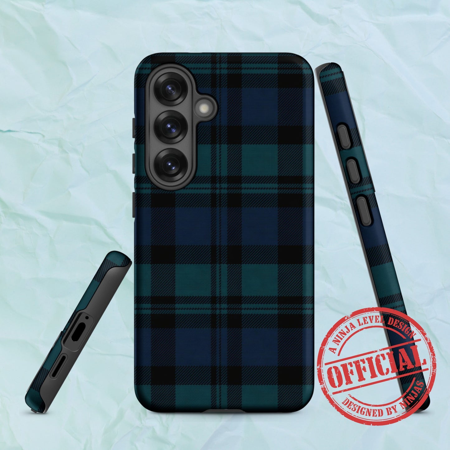 Teal Nights - Ninja Case™ for Samsung Galaxy