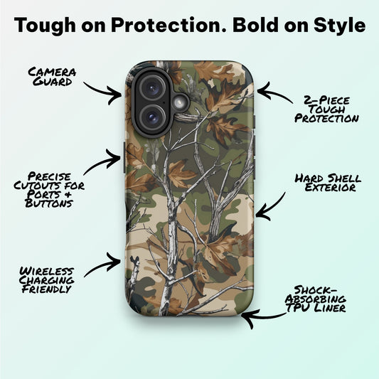 Timber Camo – Ninja Case™ for iPhone